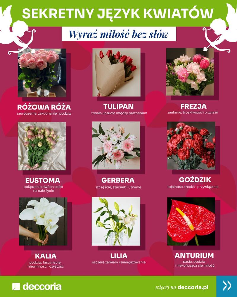 Emocje wyrażone przez kwiaty