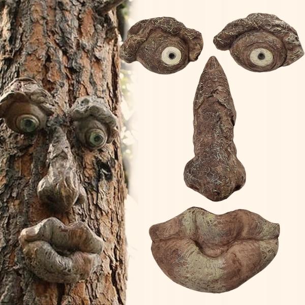 Ozdabianie pnia drzewa