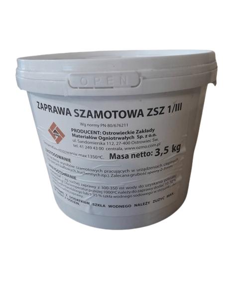 Właściwości zaprawy szamotowej